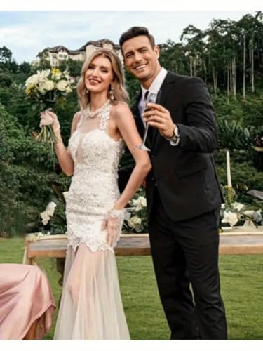 Mens 2 Piece Suit Slim Fit Wedding Suits Two Button Suit Men Formal Suits for Men Solid Blazer Pant Set2