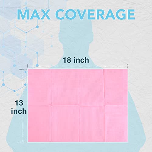 image for TENKAIWICK 320 Pack Disposable Dental Bibs 13