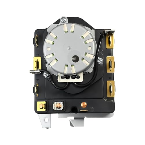 Image of Upgrade WE04X22654 Dryer Timer Compatible with GE Kenmore Dryer, Replaces WE4M521 4248297 AP5983860 PS11721520 EAP11721520 234D1296P017 TMD1TM26 PD00034552