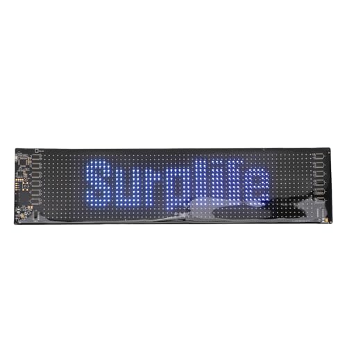 [Design impermeabile e antipolvere] L'insegna LED 'auto è rivestita con strato resistente all'acqua e alla polvere, che fornisce una sensazione liscia e morbida.il suo aspetto elegante esalta la qualità generale e garantisce durata anche in condizioni atmosferiche difficili.