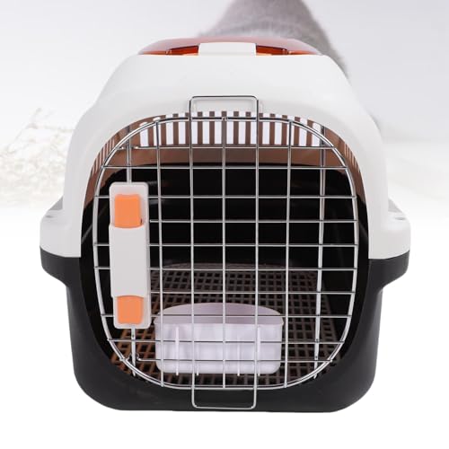 Asixxsix Kennel de Cachorro, Caixa de Cães Destacável Com Janela e Alça Superior, Portador de Animai