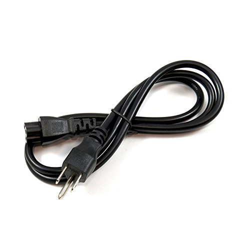 HP 490371-001 Power cord (Black) - 3-wire, 18 AWG, 1.8m (6.0ft) long - Has straight (F) C5 receptacle (for 120V in North America)Power cord (Black) - 3-wire conductor, 18AWG, 1.8m (6.0ft) long - Has straight (F) C5 receptacle (North America)