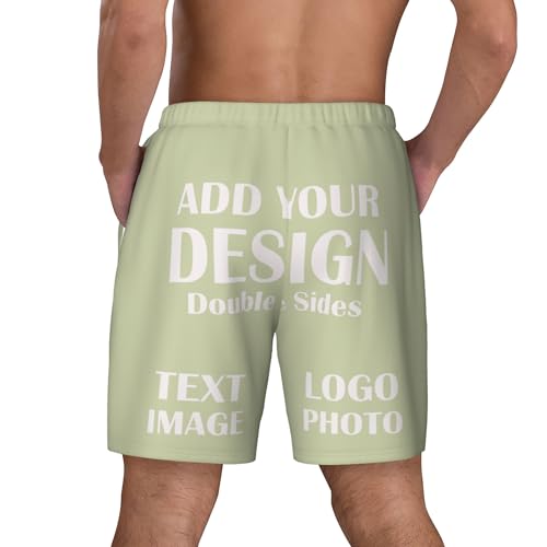 Custom Shorts for Men Personalized Shorts with Text Photo Logo Custom Swim Shorts Design Your Custom Swim Trunks3