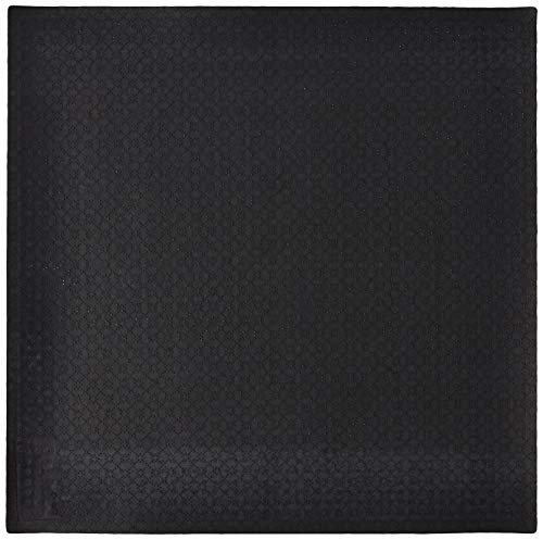 Hudson Exchange (35"x35", Charcoal) Fashion Scraper Entry Square Floor Mat