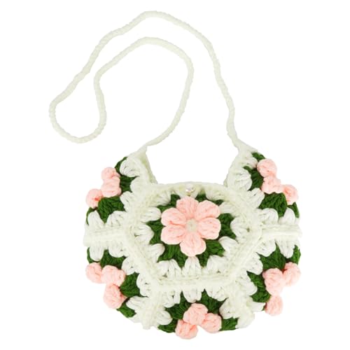 Zeph Hosea Women Crossbody Shoulder Bag Fashion Flower Handbag Girls Small Wallet Coin Purse