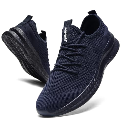 Image of Men's Walking Running Shoes Slip On Sneakers Non Slip Athletic Sports Tennis Fitness Casual Workout Gym Shoes Lightweight Trainers Fashion Soft Comfortable Shoe