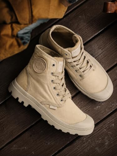 Image of Palladium Men's Pampa Hi Boot, Vegan Canvas Lace Up Boot