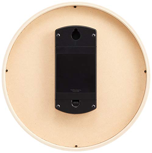 Lemnos (レムノス) 電波時計 アナログ 天然色木地 時計台の時計 ライン KK13-16 Cφ254×d45mm [2]
