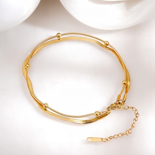 Image of Rubans Oxidised Anklets Jewellery Gift for Women & Girls | Kundan Ethnic Traditional