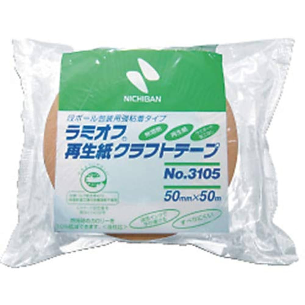 HAPPY☆ページ Amazon.co.jp: ニチバン クラフトテープ ラミオフ 再生紙 50mm