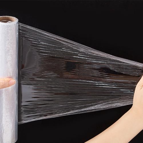 Plasticfolie, Voedsel PE Vershoudfolie Wegwerp Keuken Koelkast Vershoudfolie Huishoudelijke Grote Rolfolie Fruit Groente Afslankfolie Stretchfolie Doorzichtige Krimpfolie - Image 3