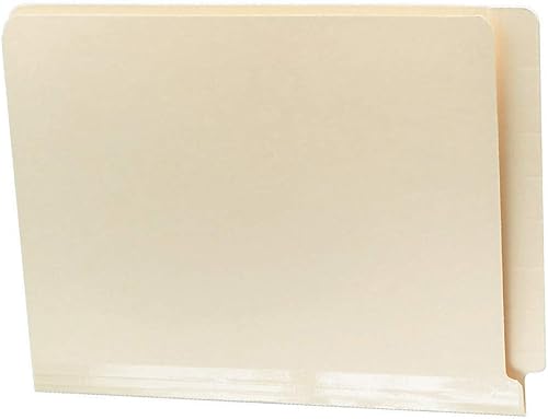 Miniatura 4 de Office Depot - Carpetas de 2 capas con pestañas finales, tamaño carta, pestañas de corte recto, tamaño carta, manila, caja de 100 unidades