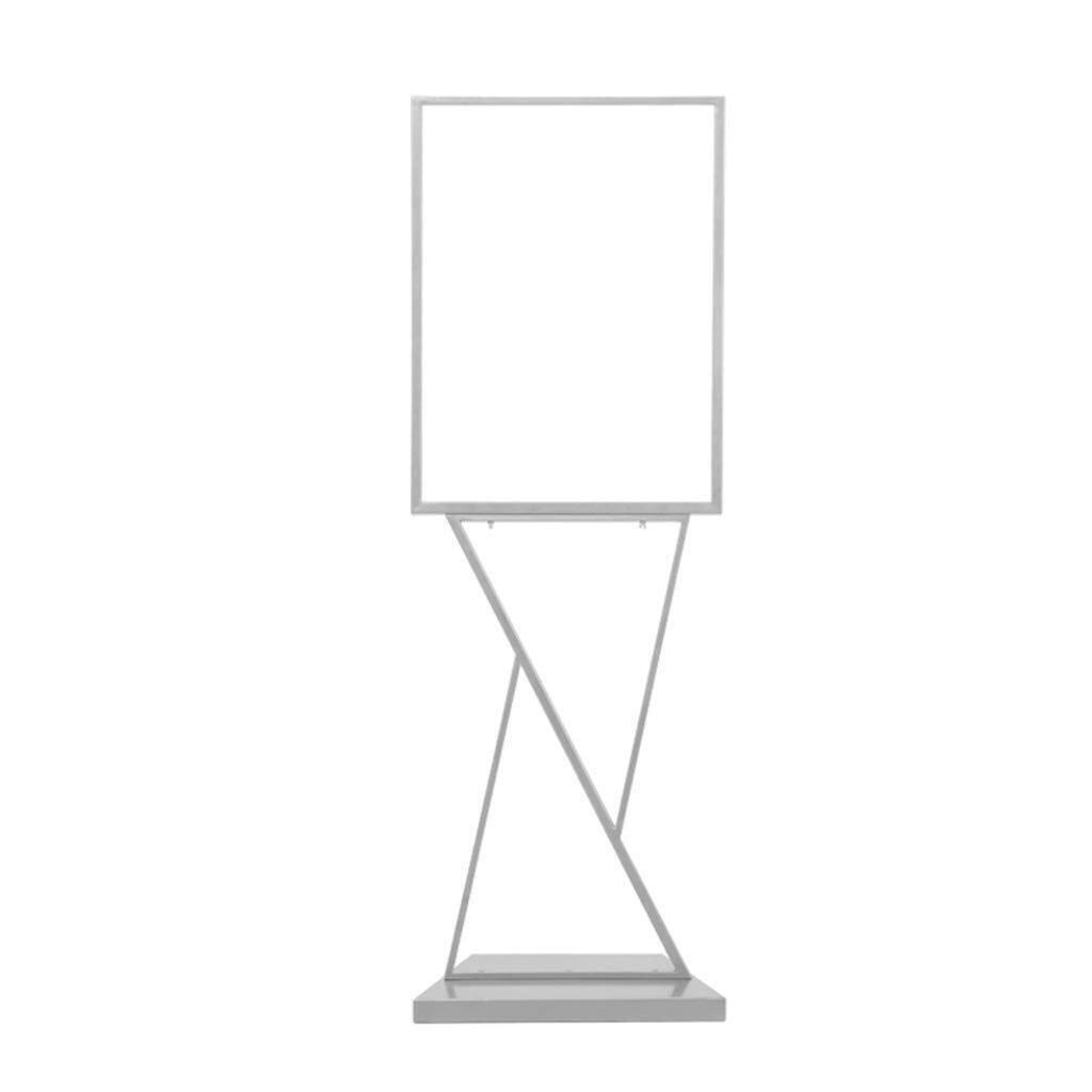 Caballete de señalización multifunción resistente a la corrosión, póster de tubo de propaganda, soporte para actividades al aire libre, escena aplicable, soporte triangular de metal (hierro