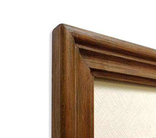 The Woody Craft 8x12 Photo Frame | Wooden Photo Frame | Small Photo Frame mini | Brown Wooden Frame for Wall | Elegant Wall & Table Decor (8x12 inch, Brown)