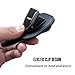 JULOPO car Sunglasses Holder Compatible with Focus Edge Explorer Fiesta st line Leather Car Glasses Clip Sunglasses Holders for Car Visor car Interior Accessories