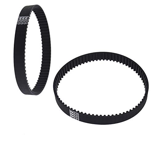 YINETTECH 2x HTD-3M-225 Gummi-Hobelriemen für PHO 15-82/PHO 16-82/PHO 20-82 9mm für Elektrohobel Ersatz-Antriebsriemen 75 Zähne