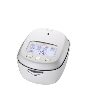 Tiger TIGER JRX-T060-WT [Earthen Pot Pressure IH Jar Rice Cooker Freshly Cooked 100th Anniversary Model Earthen Pot Awahi Cooker 3.5 Cups Moon White] 100V