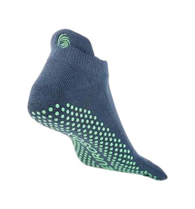 Toe Separator Grip Socks with Compression Arch Band, Non Slip Pilates Socks Neurological Foot Support for Men Women4