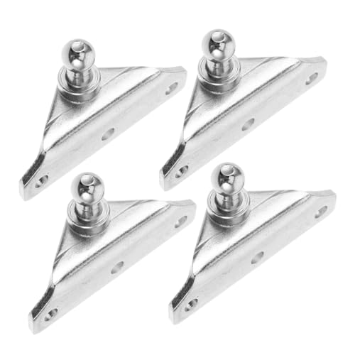 Tofficu 4pcs Gas Strut Spring Ball Mounting Bracket Hydraulic Lifting Bracket for Gas Spring Vehicles Use