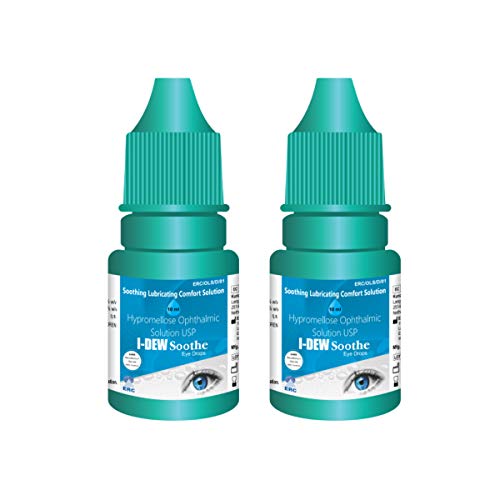 I-Dew Soothe Daytime Eye Drops for Dry Eyes, Drops for Contact Lens Users and Red Eyes DUO PACK