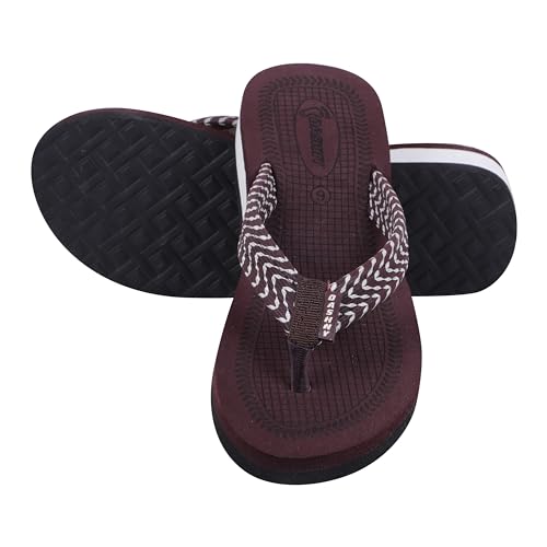 Image of Dashny Women's (1435-1434) |Extra Super Soft Comfortable Slippers |Tan Brown Casual Slides Slippers