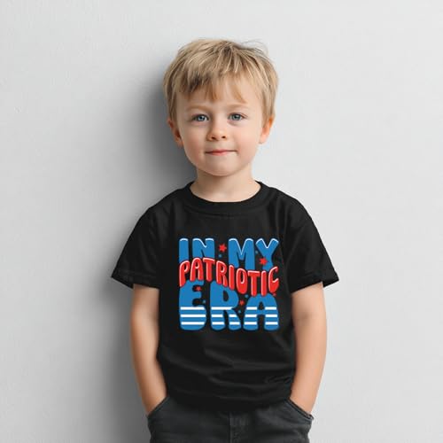 Image of Boys Constitution Day 250 Anniversary USA Shirt Independence Shirt 3-8T | for Kids Boys Girls Toddlers 3T-8T, 4th of July Dinos Flag Patriotic Tee, Independence Day
