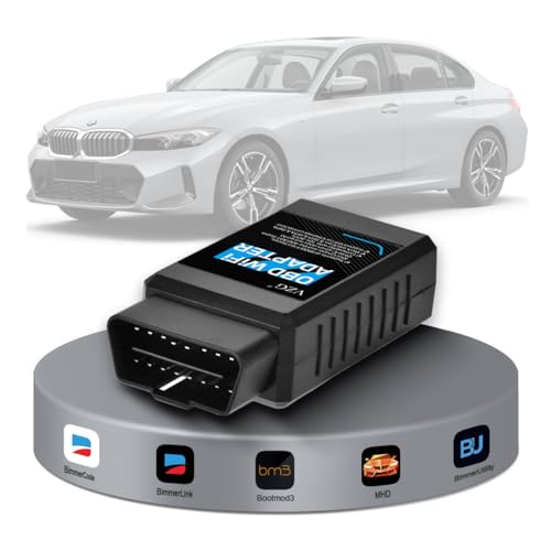 BMW ENET OBD2 Cable - 6.6ft Diagnostic Tool For F & G Series Coding With Bimmercode & ISTA+