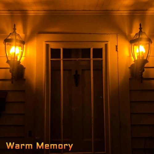 Image of Flame Effect Light Bulb, Flicker Lighting Feature,4 Modes Flickering Bulbs with Upside Down Effect,B 22 base,Flame Bulb for Diwali.