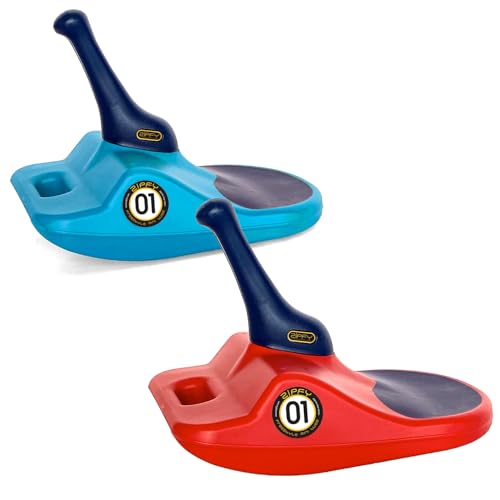 Freestyle Mini Luge Snow Sled Made in USA Lightweight Steerable Sit-Down Racer product thumbnail 9