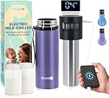 Elektrische Muttermilch Kühler: Unbegrenzte Kühlzeit, 2 x 150 ml/5 oz Milchkühler...