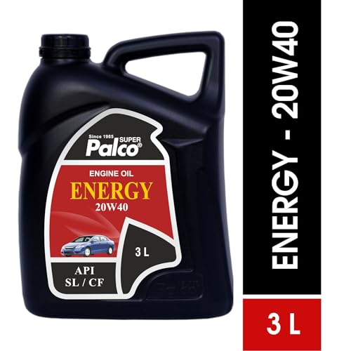 Image of PALCO Energy 20W40 Engine Oil for Cars - Multigrade Car Engine Oil 3 Ltr (Pack-3)