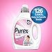 Purex Liquid Baby Laundry Detergent, Baby Soft Scent, 2X Concentrated, 2 Pack, 252 Total Loads