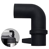 Steam Release Diverter, Homecito Cupboards/Cabinets Savior-Silicone Steam Release Accessory Compatible with Instant Pot Pressure Cooker Mini 3/5/6/8 Quart, Duo/Duo Plus/Smart/Ultra Models, (Black)