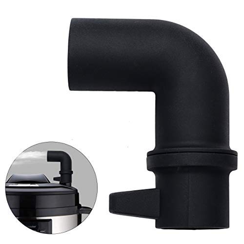 Steam Release Diverter, Homecito Cupboards/Cabinets Savior-Silicone Steam Release Accessory Compatible with Instant Pot Pressure Cooker Mini 3/5/6/8 Quart, Duo/Duo Plus/Smart/Ultra Models, (Black)