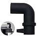 Steam Release Diverter, Homecito Cupboards/Cabinets Savior-Silicone Steam Release Accessory Compatible with Instant Pot Pressure Cooker Mini 3/5/6/8 Quart, Duo/Duo Plus/Smart/Ultra Models, (Black)