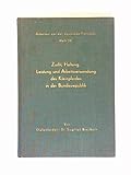  Zucht, Haltung, Leistung und Arbeitsverwendung des Kleinpferdes in der Bundesrepublik