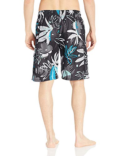 Image of Kanu Surf Men's Big Viper Extended Size Stripe Swim Trunk