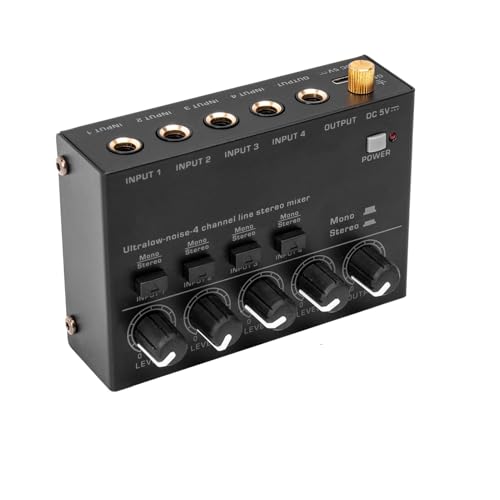 ����m�C�Y 4�`�����l�� ���C�� �X�e���I �~�L�T�[ 4���� 1�o�� DC 5V �|�[�^�u�� �}�C�N �M�^�[ �x�[�X �L�[�{�[�h