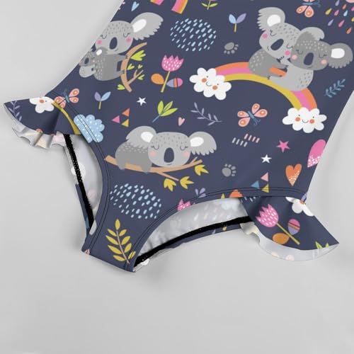 Image of Girls One Piece Swimsuit Swimwear Bathing Suits 3-12 Years