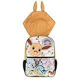 Pokemon Eevee Kids 16’’ Hooded Backpack