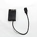 Glorich EP-5 Replacement Power Supply Connector/DC Coupler/Dummy Battery to Replace Nikon EP-5 for EH-5, EH-5A or EH-5B AC Adapter, Compatible W/Nikon D40 D40X D60 D3000 D5000 Digital SLR Cameras