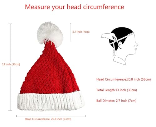 Image of Winter Beanie Scarf for Boys Girls (5-12 Years) Hats Circle Scarf Kids Slouchy Skull Cap