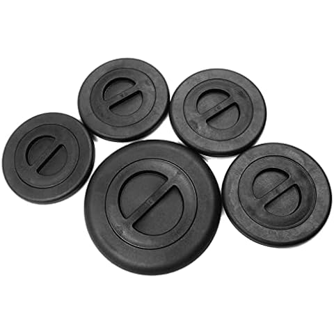 Bed Plug Cover Kit Compatible with Dodge Ram 1500 2500 3500 Replaces 68225506AA, Trailer Tow Cover for Truck with 5th Wheel/Gooseneck Towing Setups Cover