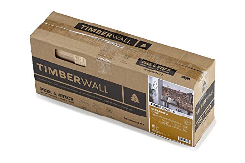 Timberwall - Reclaimed Collection Cube - DIY Wood Wall Panels - Solid Salvaged and Upcycled Wood - Nails and Staples Application - 8.2 Sq Ft