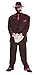 Forum Roaring 20's Jazzy Pink Striped Gangster Costume Suit