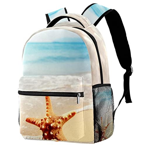 Sac à dos étoile de mer outdoor daypack college school bookbag