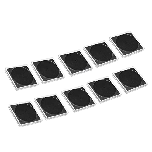 Caja para Monedas PATIKIL 10pz Negro miniatura 1