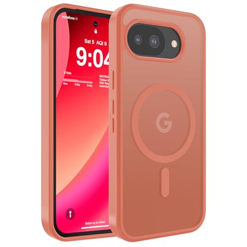 Image of WRJ Magnetic Case for Google Pixel 10a 6.3-Inch, Orange