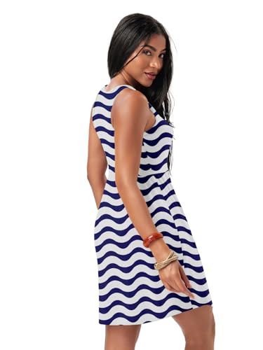 Image of HiMONE Vacation Dresses for Women 2025 Summer Dress Women's Casual Sundresses Casual Beach Petite Sun Dress XS-2XL