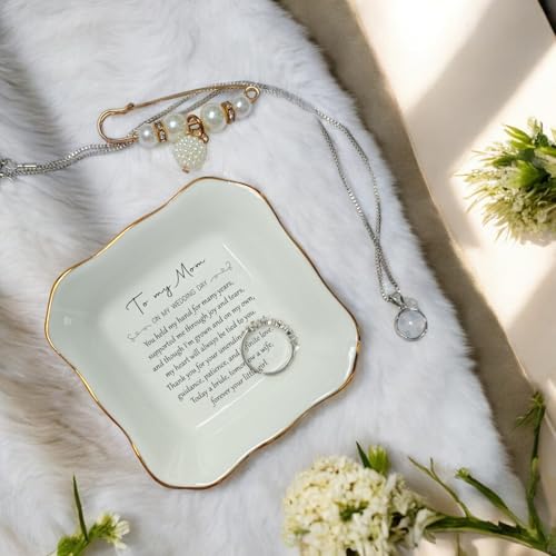 Ceramicringdishtomymomonmyweddingdaygiftformomgiftfromdaughteruniqueweddinggiftsformotherofthebridegiftfrombrideflowerringdishbridesgifts3x3white Urban Country Home Decor Ceramic ring dish to my mom on my wedding day gift for mom gift from daughter unique wedding gifts for mother of the bride gift from bride flower ring dish brides gifts 3 x 3 white urban country home decor